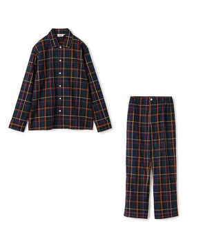 SLEEPY JONES SATEEN HOLIDAY PLAID パジャマ