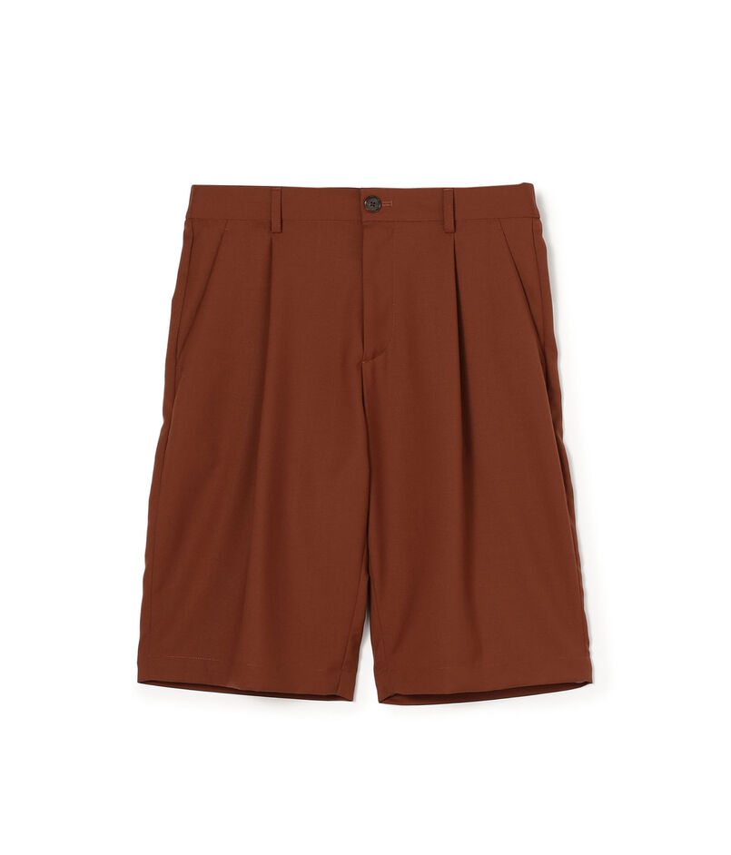 CABaN ウォッシャブルウール ワンタックショートパンツ